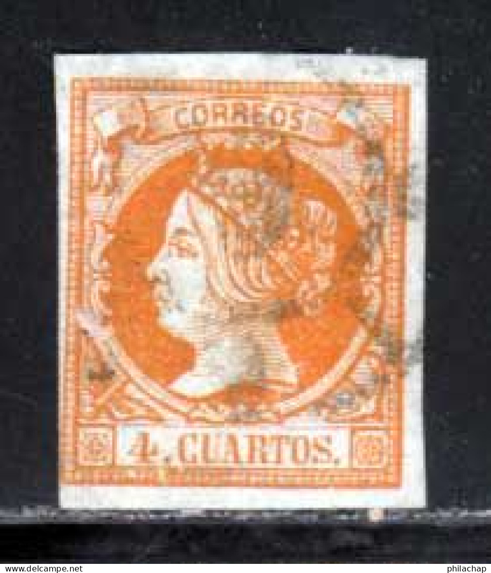 Espagne 1860 Yvert 48 (o) B Oblitere(s) - Oblitérés