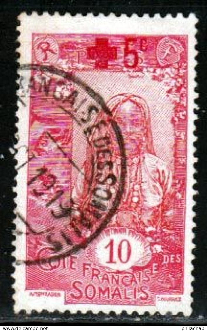 Cote Des Somalis 1915 Yvert 100 (o) B Oblitere(s) - Gebraucht