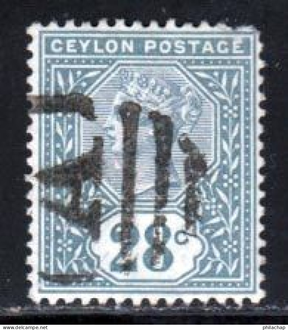 Ceylan 1885 Yvert 110 (o) B Oblitere(s) - Ceylon (...-1947)