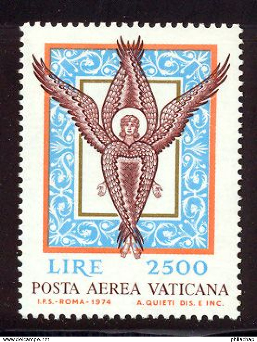 Vatican PA 1974 Yvert  59 ** TB - Aéreo