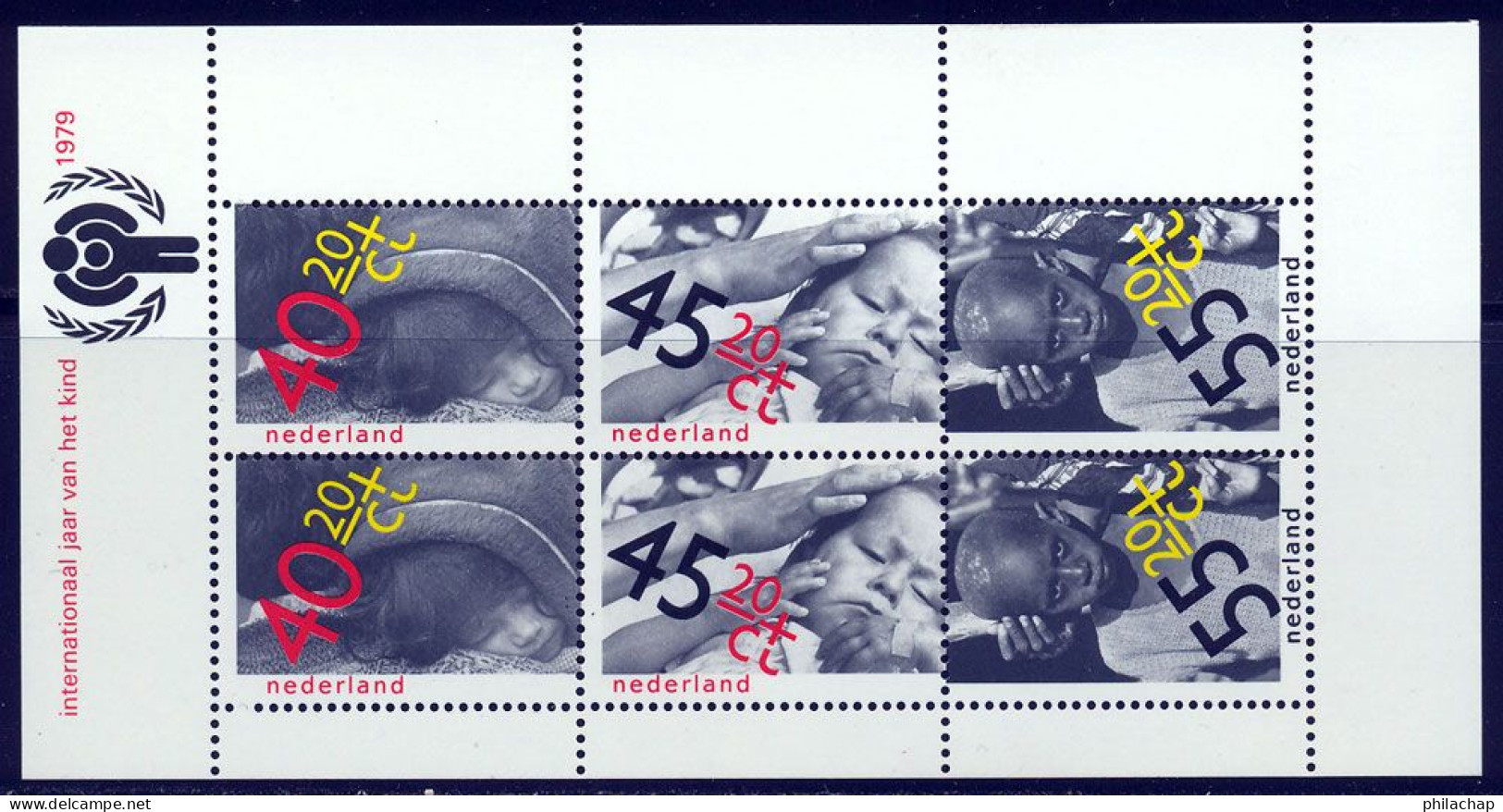 Pays-Bas BF 1979 Yvert 20 ** TB - Blocks & Sheetlets