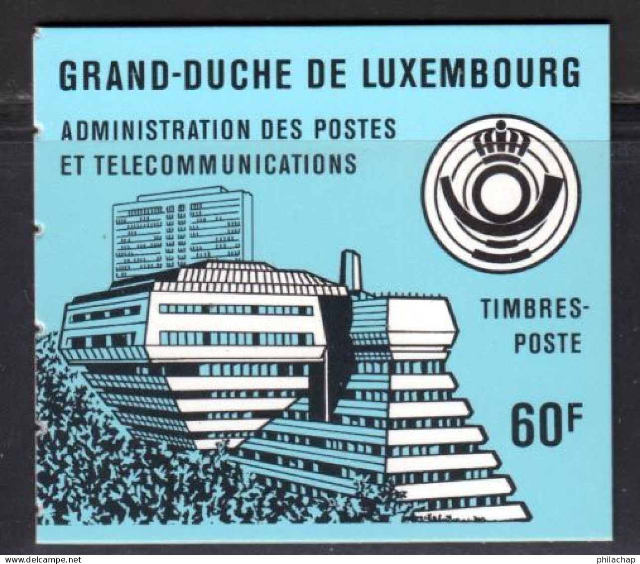 Luxembourg Carnet 1986 Yvert 1106 ** TB - Markenheftchen