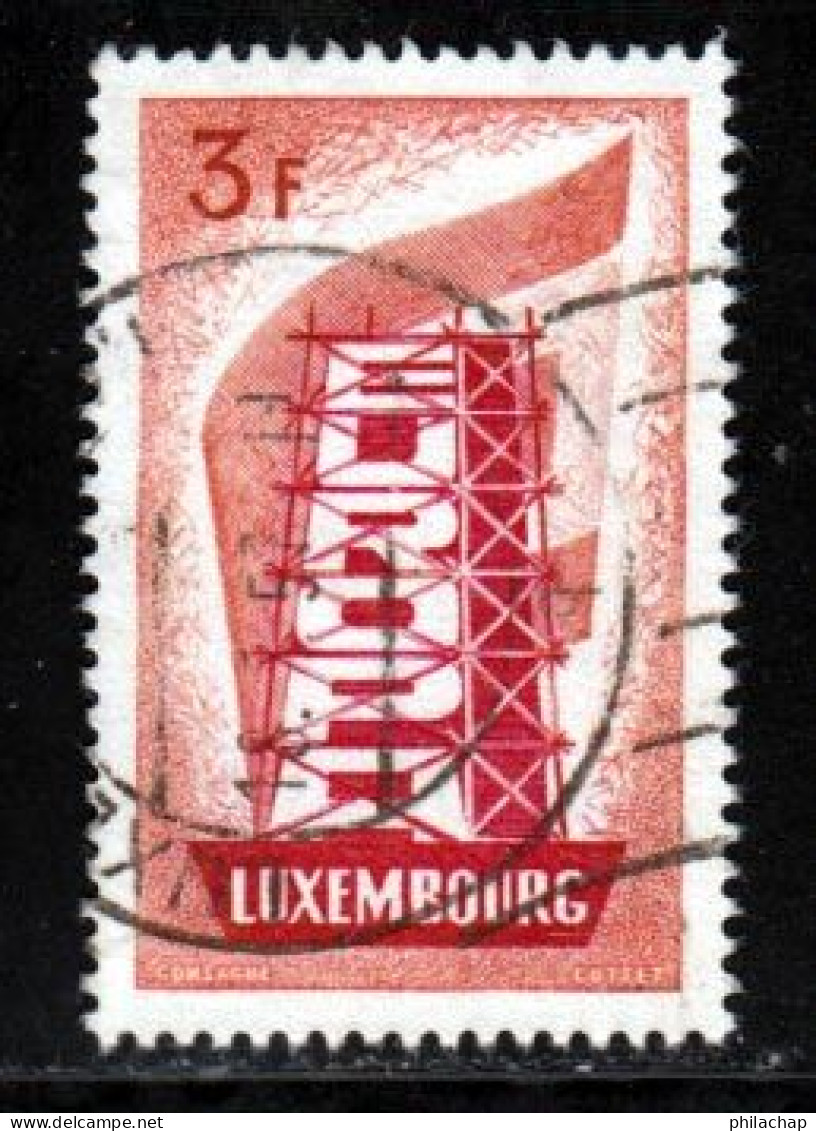 Luxembourg 1956 Yvert 515 (o) B Oblitere(s) - Gebraucht