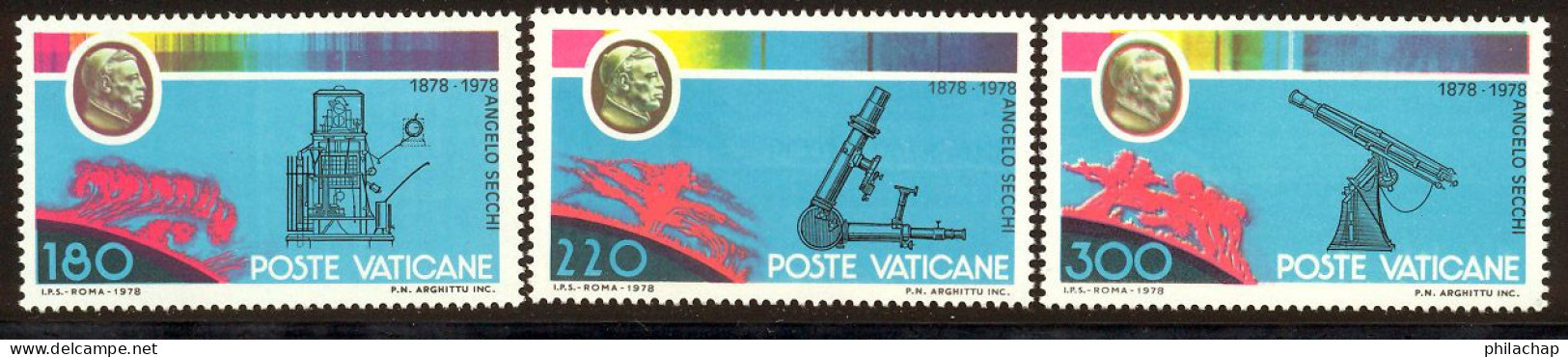 Vatican 1979 Yvert 675 / 677 ** TB Bord De Feuille - Nuovi