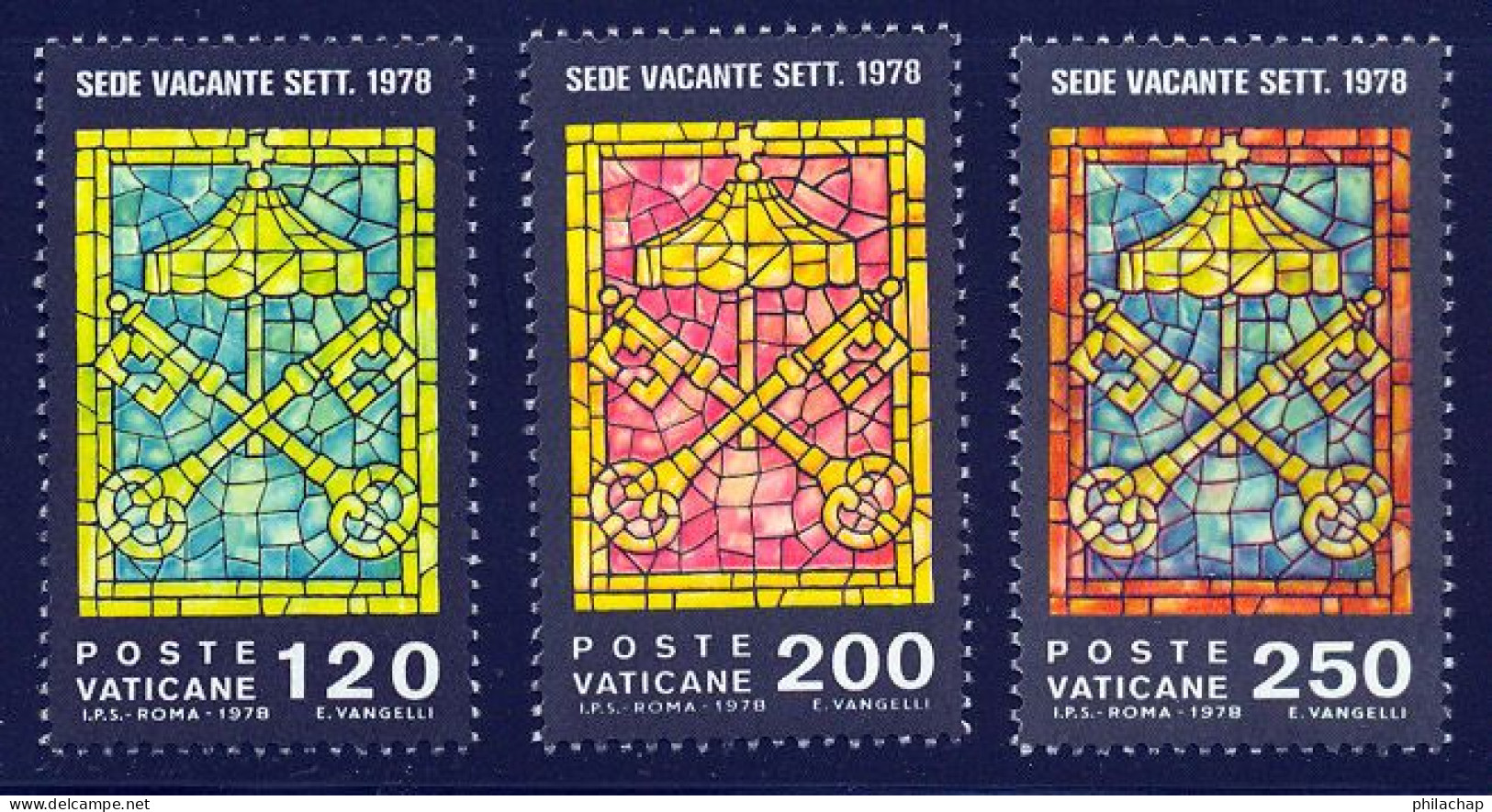 Vatican 1978 Yvert 659 / 661 ** TB - Nuevos