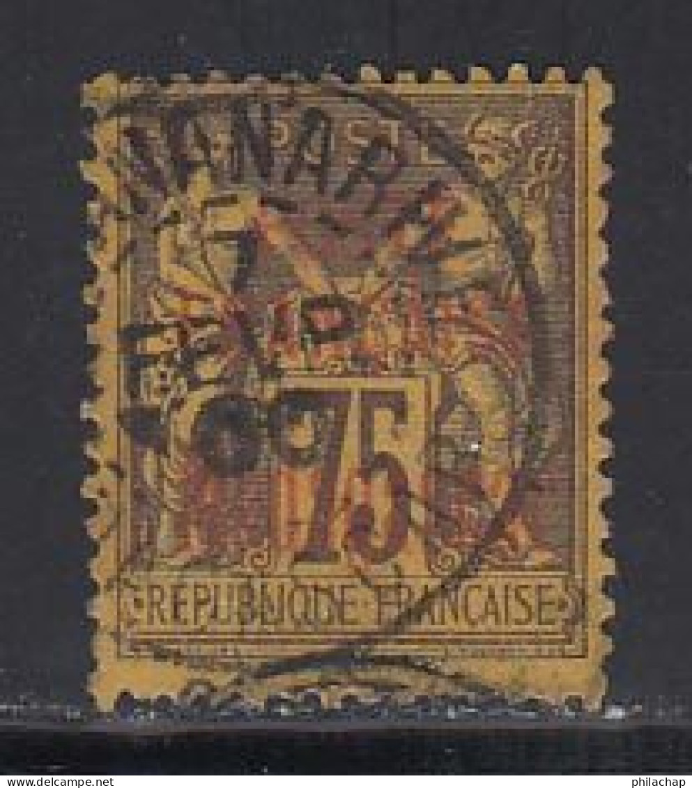 Madagascar 1895 Yvert 20 (o) B Oblitere(s) - Gebraucht