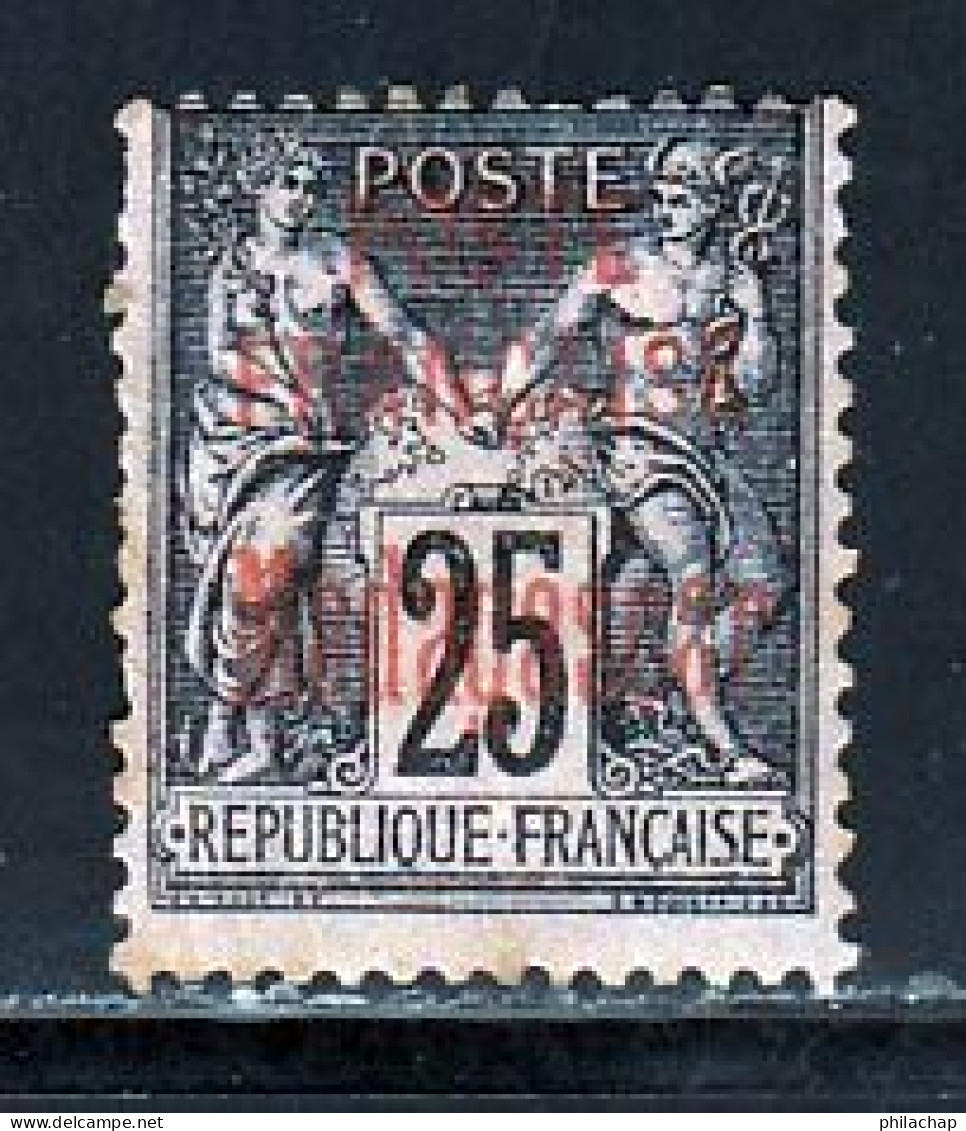 Madagascar 1895 Yvert 17 * B Charniere(s) - Unused Stamps
