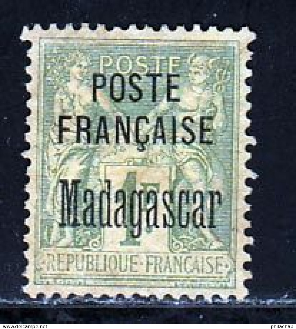 Madagascar 1895 Yvert 21 (*) TB Neuf Sans Gomme - Nuevos
