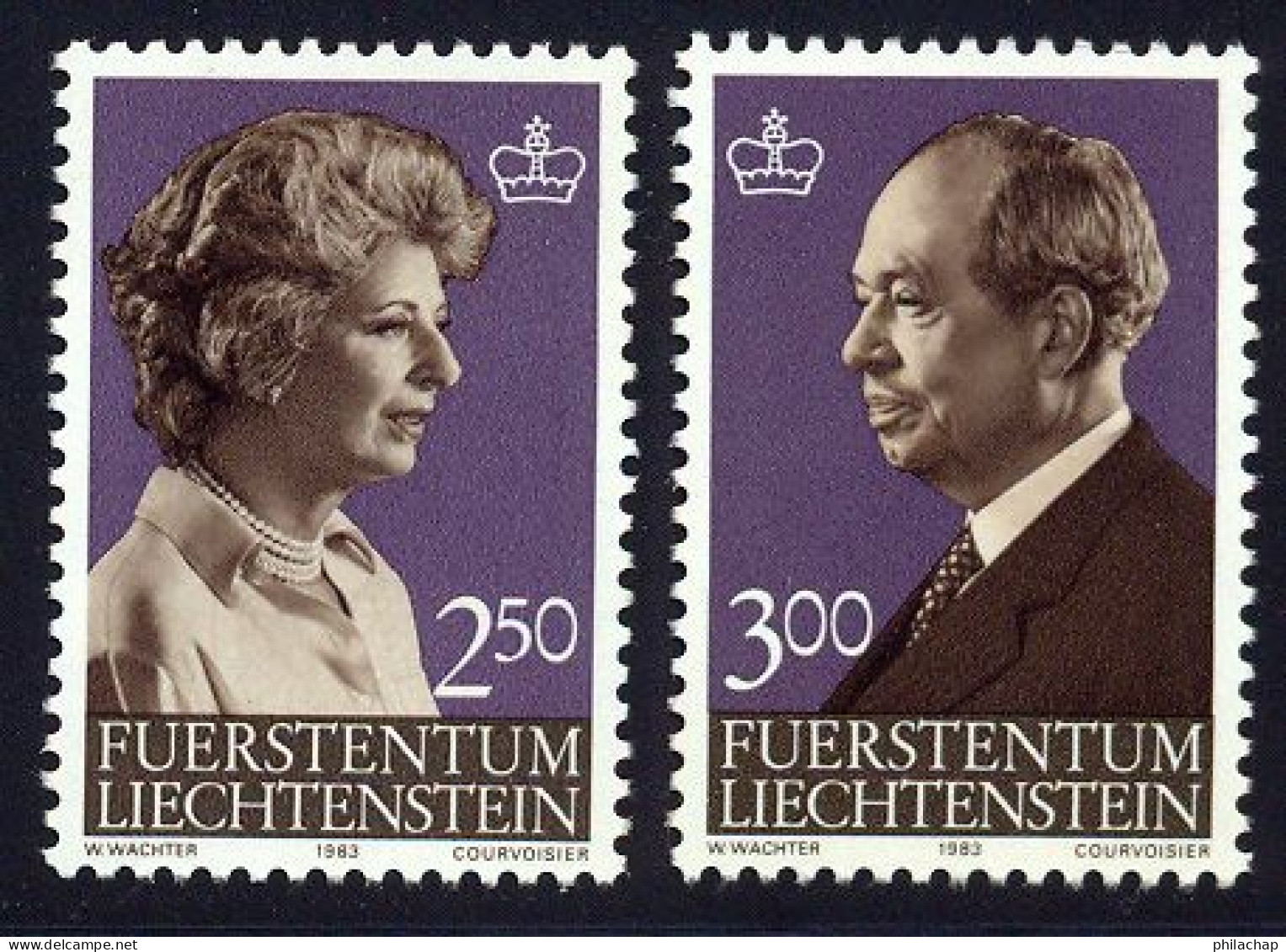 Liechtenstein 1983 Yvert 769 / 770 ** TB - Unused Stamps