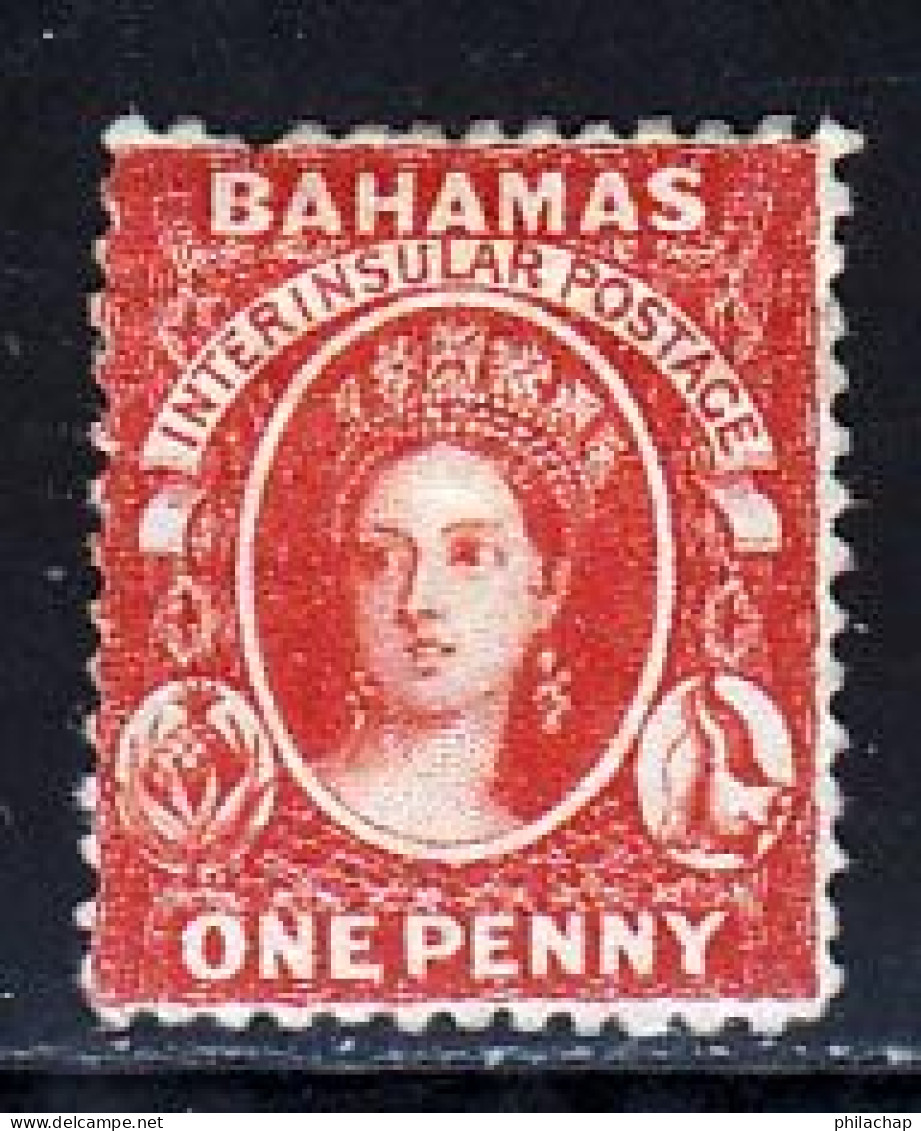 Bahamas 1863 Yvert 5a (*) B Neuf Sans Gomme - 1859-1963 Kolonie Van De Kroon