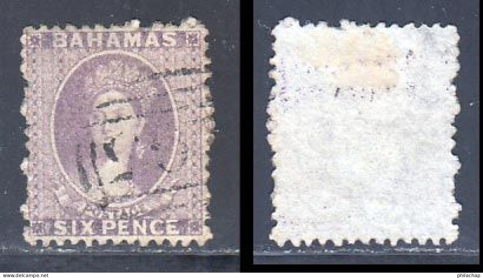 Bahamas 1862 Yvert 4A (o) B Oblitere(s) - 1859-1963 Colonia Británica