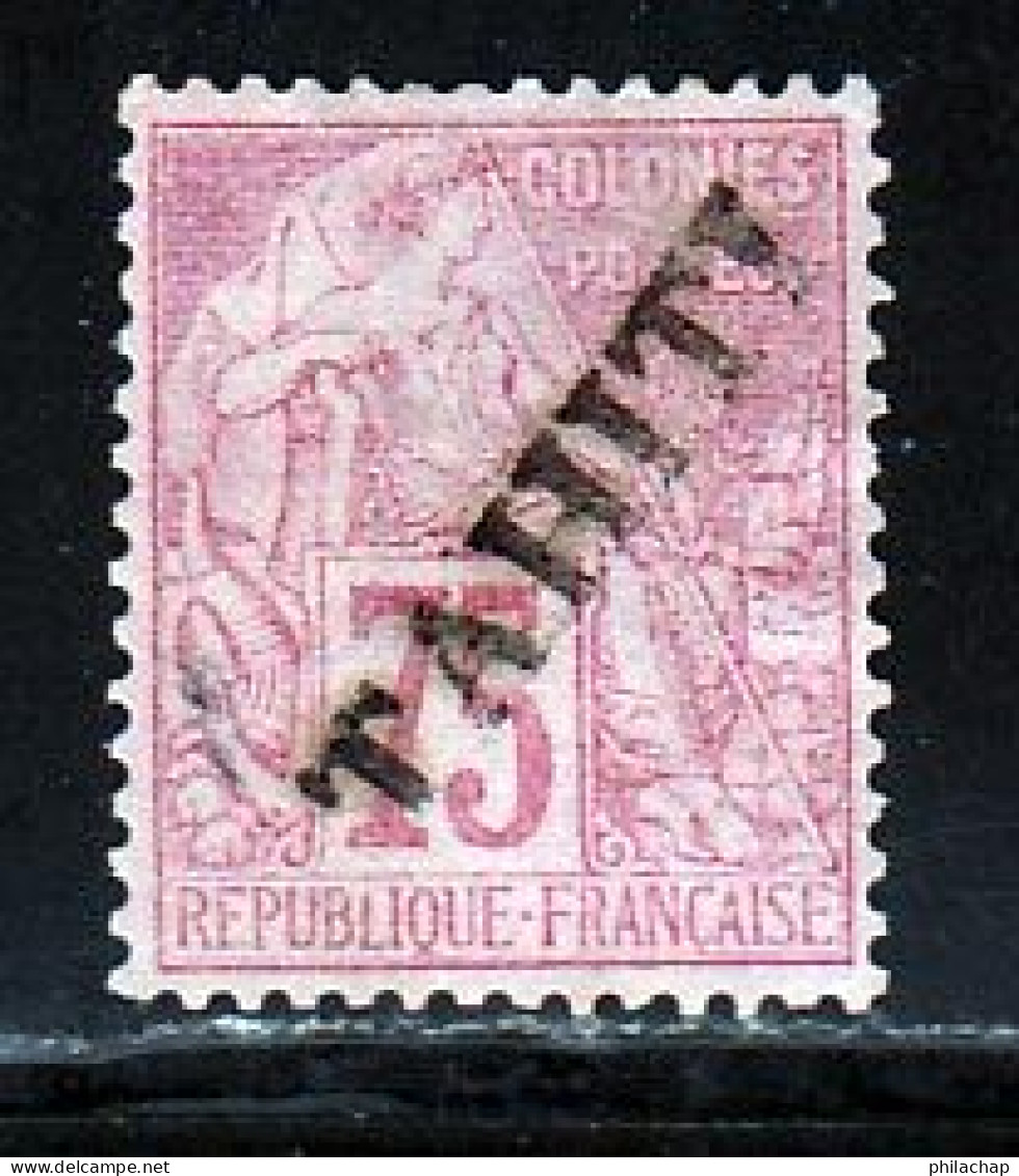 Tahiti 1893 Yvert 17 * B Charniere(s) - Unused Stamps