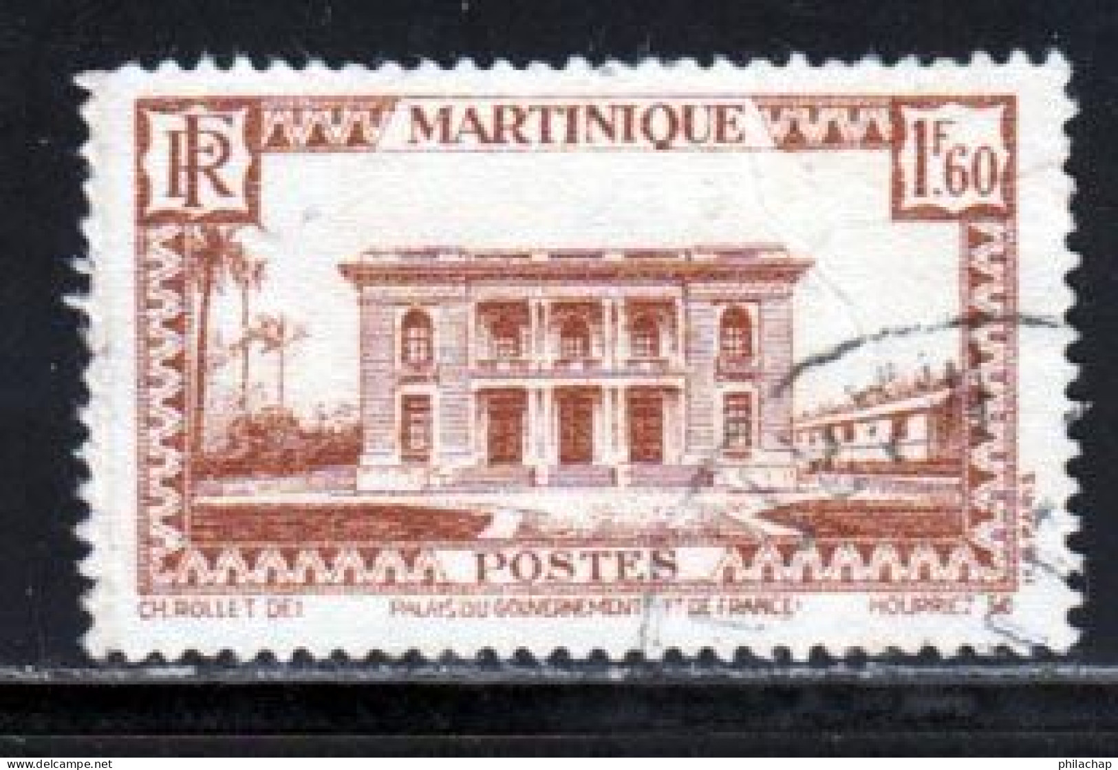 Martinique 1939 Yvert 183 (o) B Oblitere(s) - Gebraucht