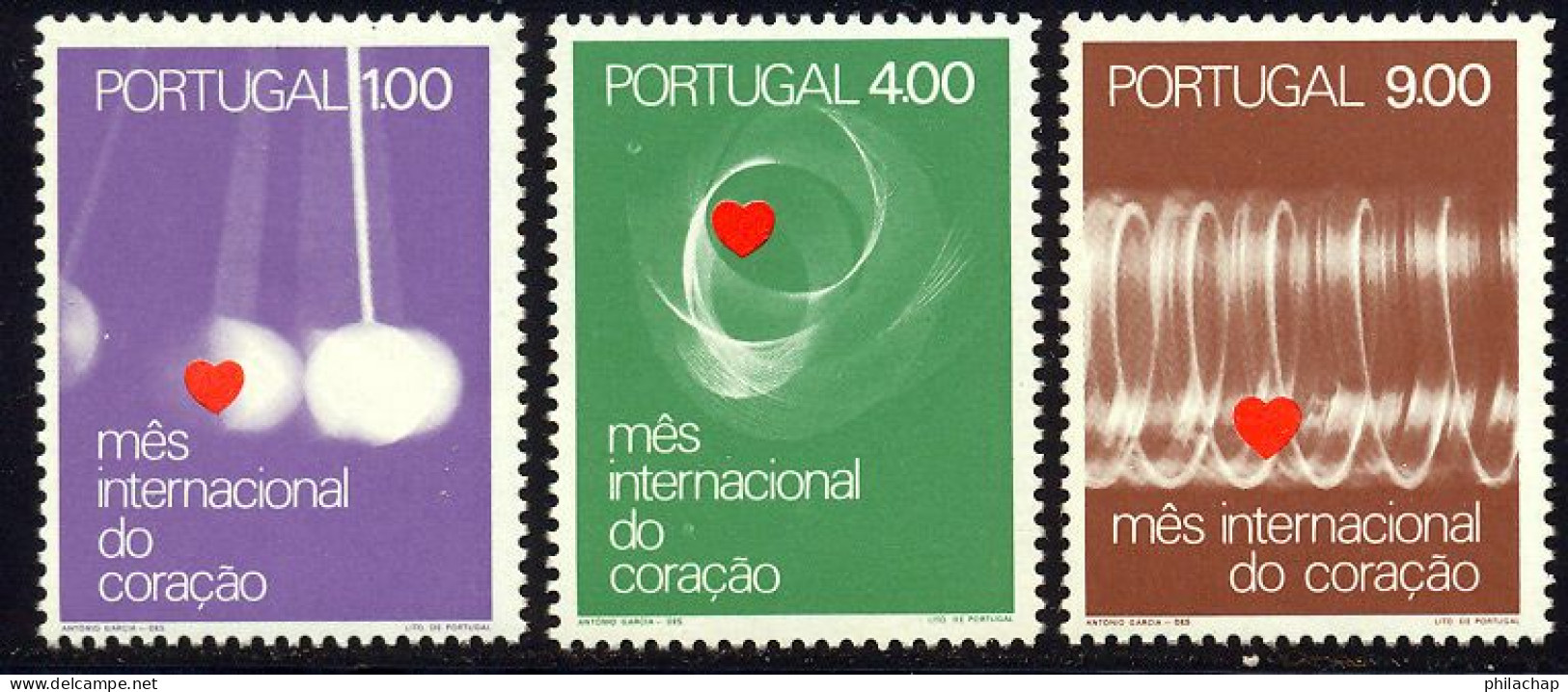 Portugal 1972 Yvert 1147 / 1149 ** TB - Neufs