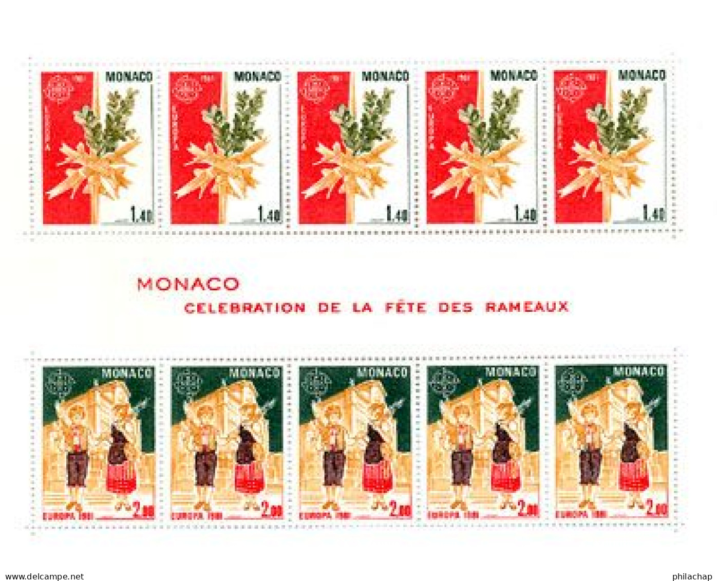 Monaco BF 1981 Yvert 19 ** TB - Blocs