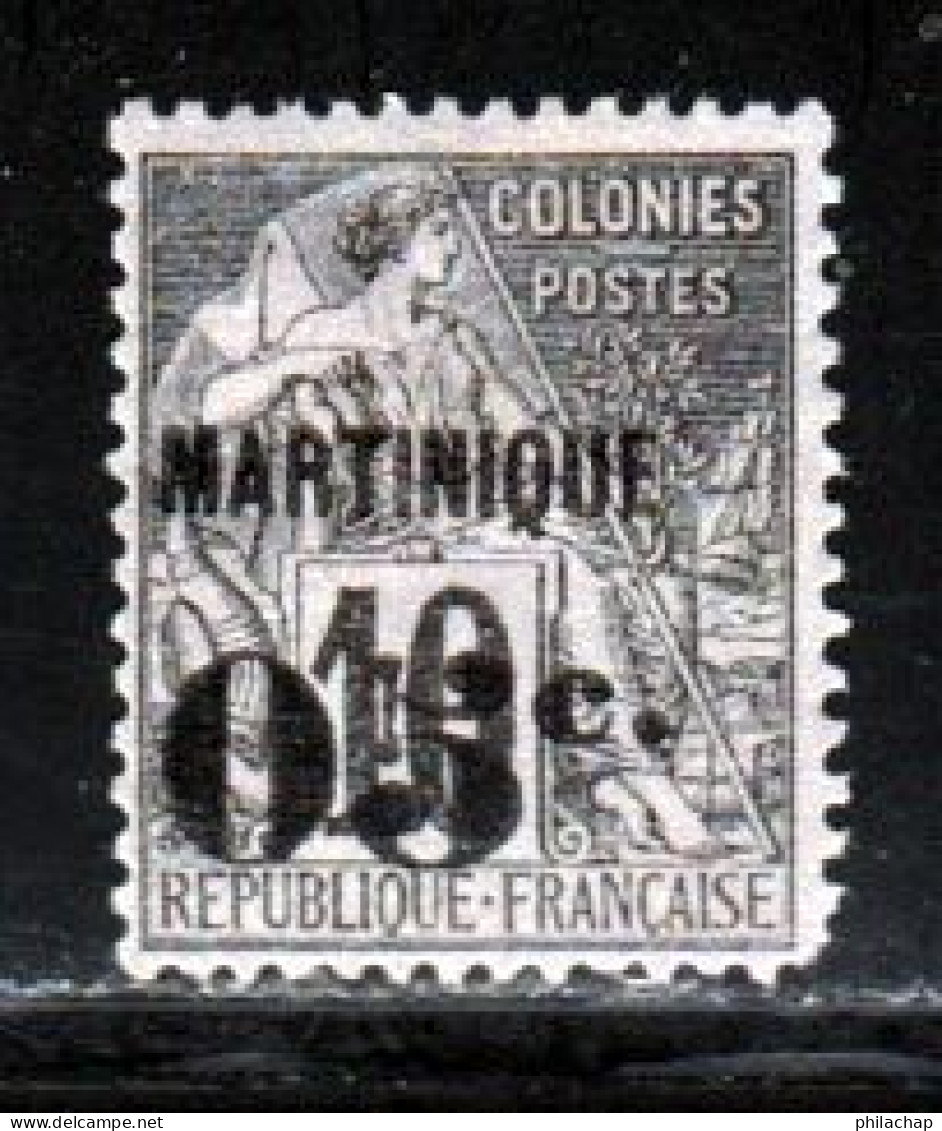 Martinique 1888 Yvert 10 (*) TB Neuf Sans Gomme - Neufs