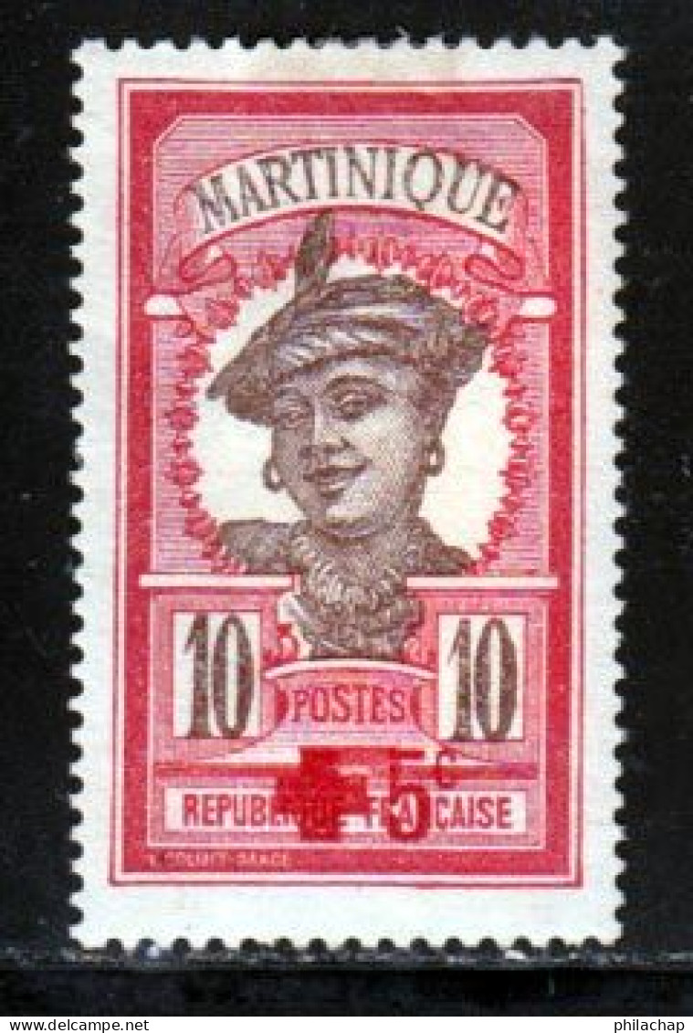 Martinique 1915 Yvert 82 (*) TB Neuf Sans Gomme - Neufs