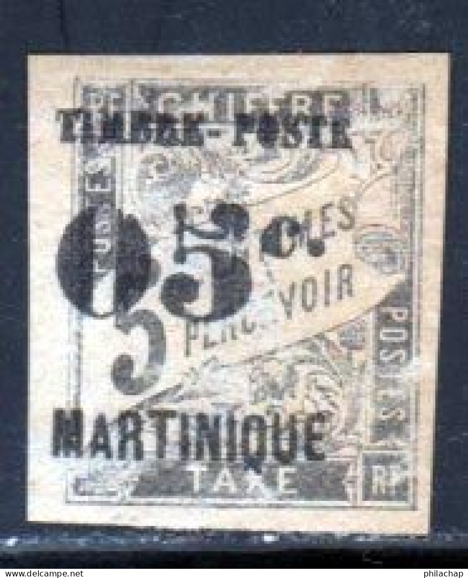 Martinique 1891 Yvert 19 (*) TB Neuf Sans Gomme - Ungebraucht