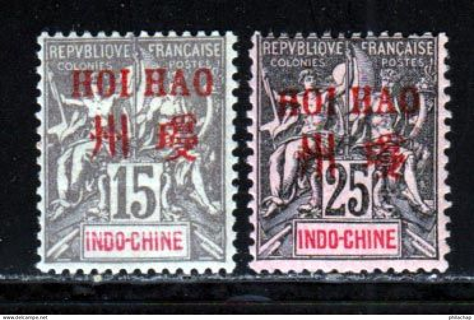 Hoi-Hao 1901 Yvert 6 - 9 * TB Charniere(s) - Ongebruikt