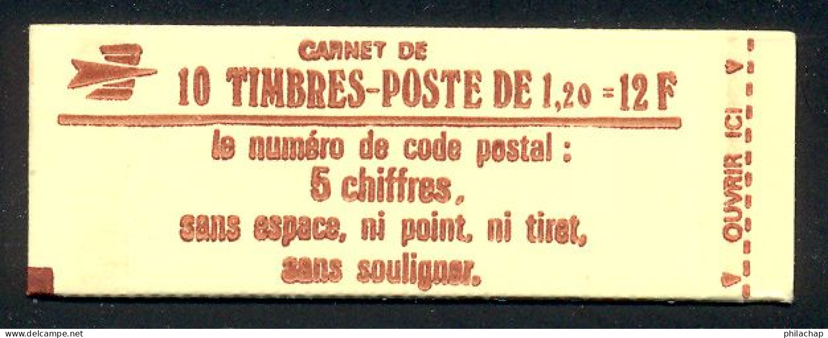 France Carnet 1977 Yvert 1974 C2 ** TB - Autres & Non Classés