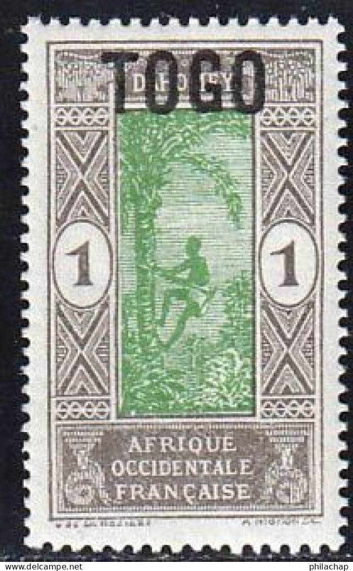 Togo 1924 Yvert 101 ** B - Unused Stamps