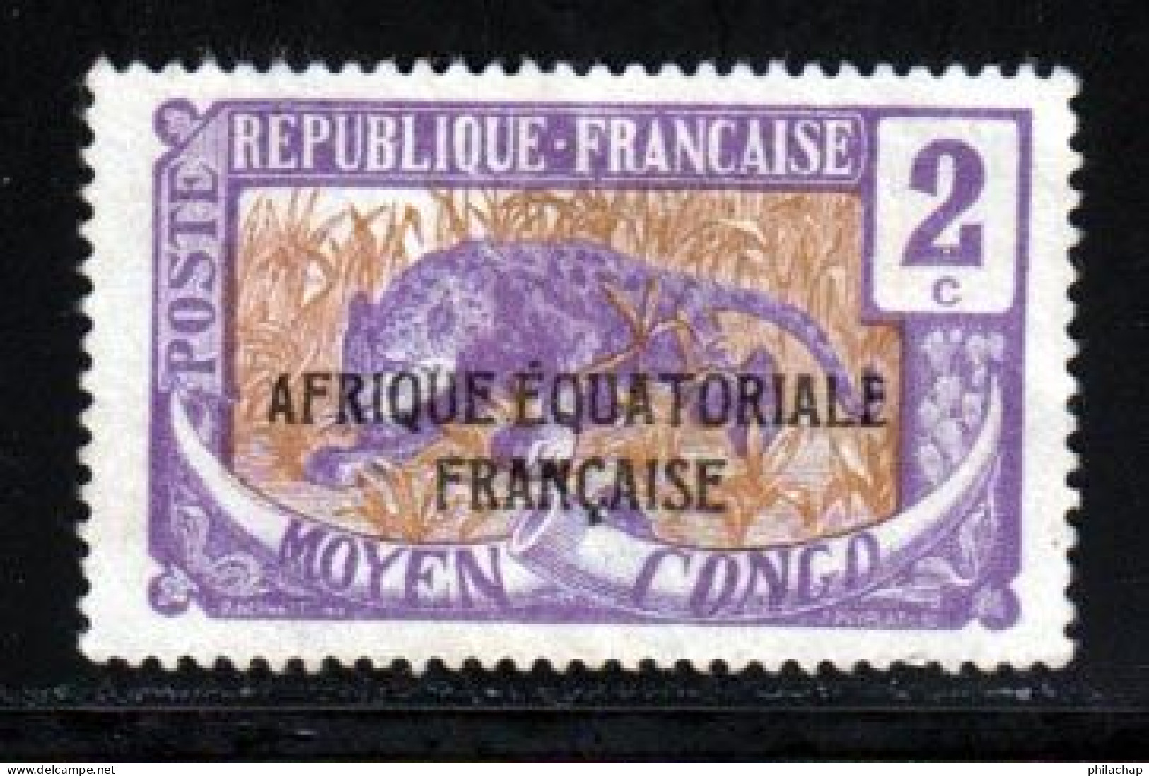 Congo Français 1924 Yvert 73 (*) TB Neuf Sans Gomme - Ongebruikt