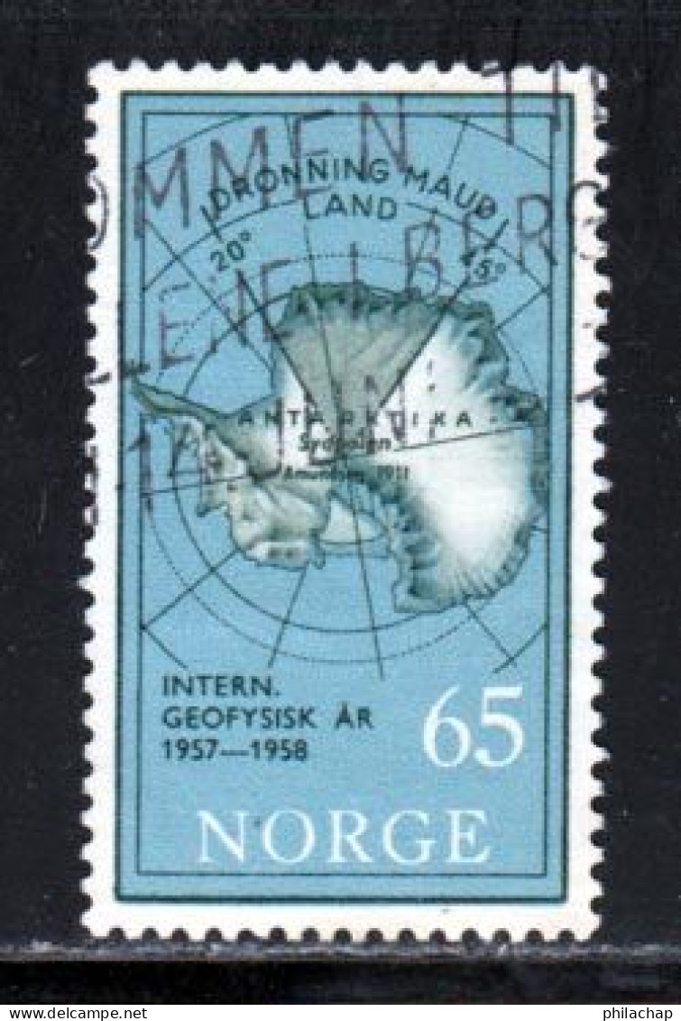 Norvege 1957 Yvert 378 (o) B Oblitere(s) - Gebraucht
