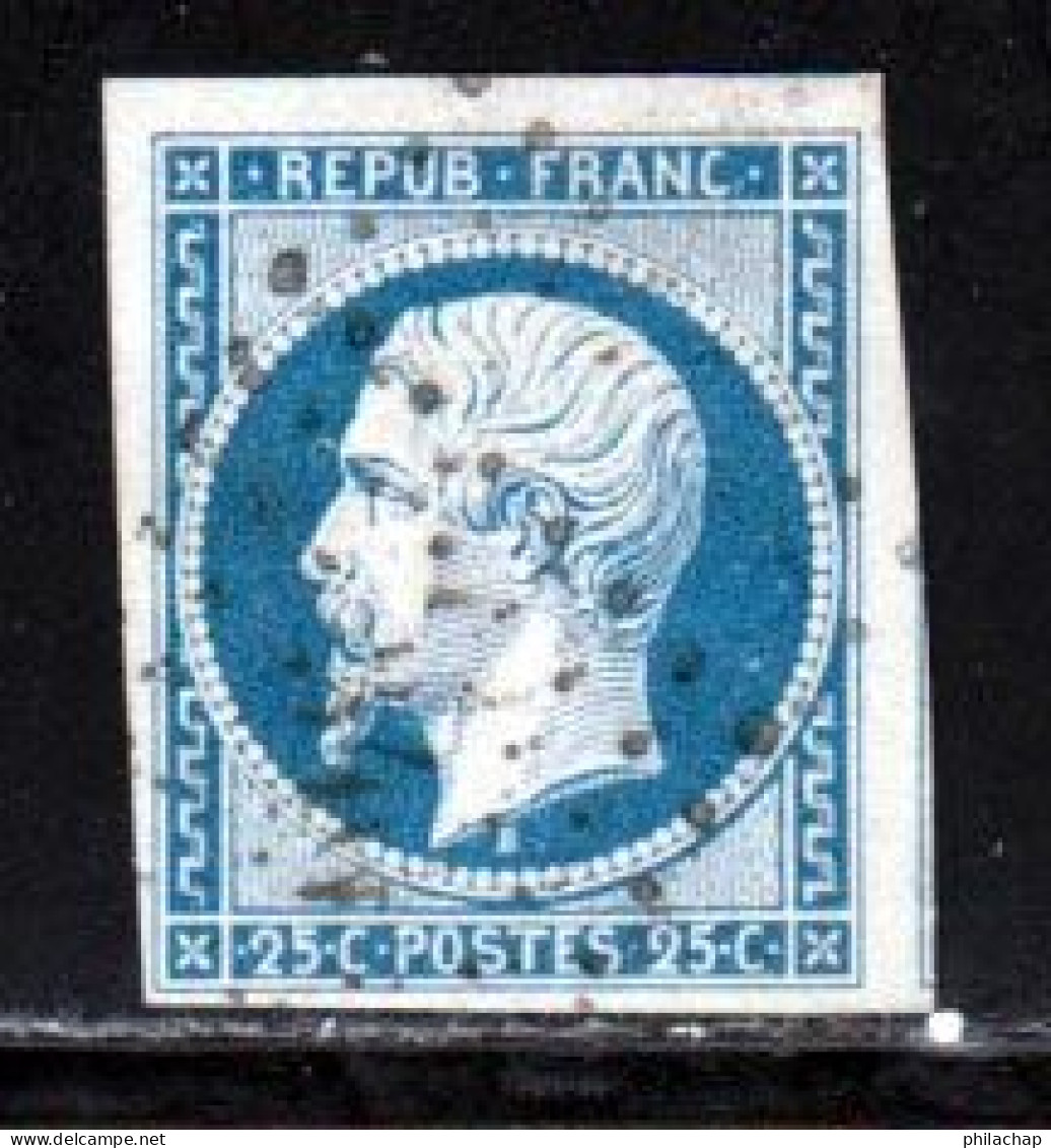 France 1852 Yvert 10 (o) B Oblitere(s) - 1852 Louis-Napoleon