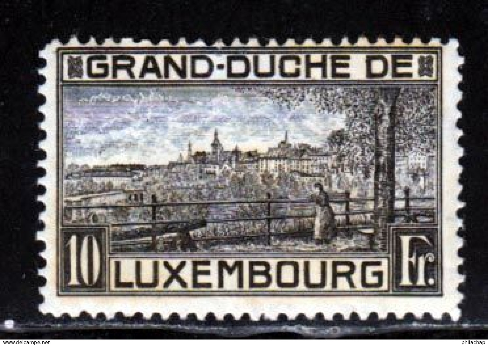 Luxembourg 1923 Yvert 141 * TB Charniere(s) - Nuovi
