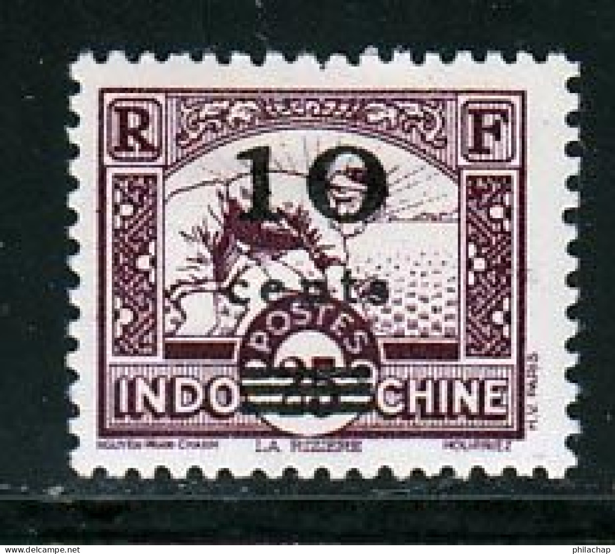 Indochine 1942 Yvert 229 * TB Charniere(s) Bord De Feuille - Unused Stamps