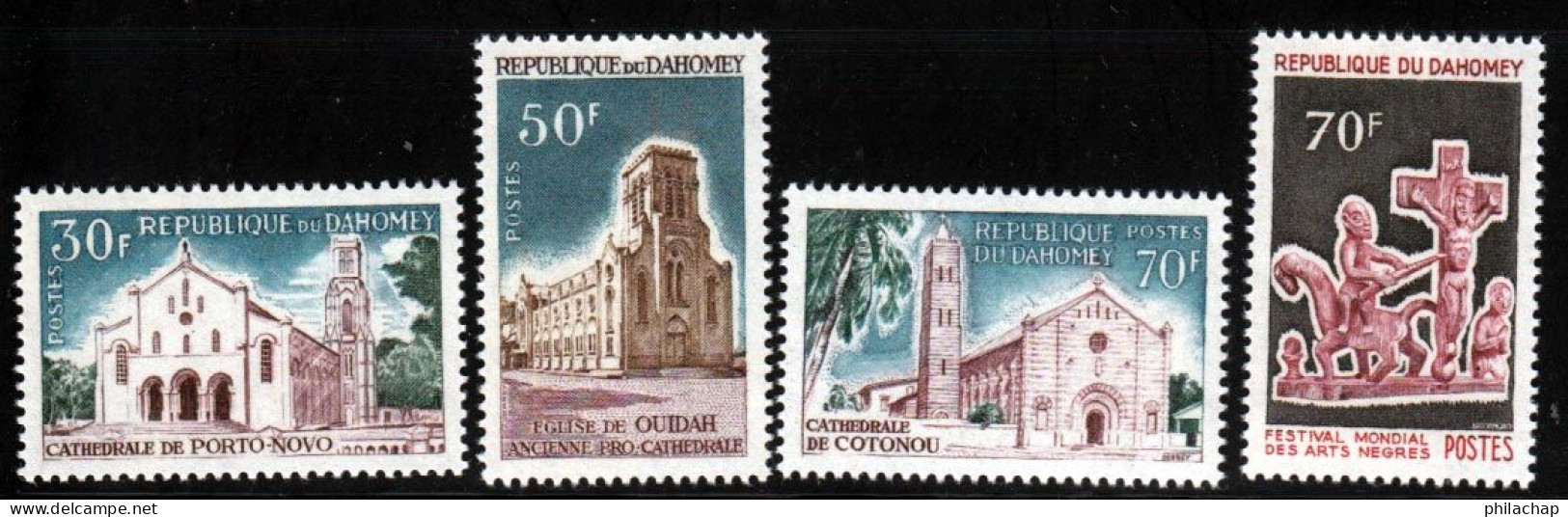 Dahomey 1966 Yvert 232 / 234 - 238 ** TB - Bénin – Dahomey (1960-...)