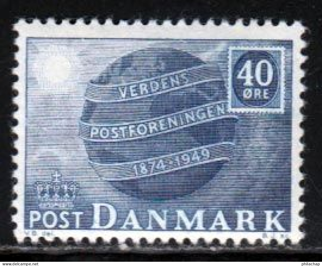 Danemark 1949 Yvert 335 * TB Charniere(s) - Neufs