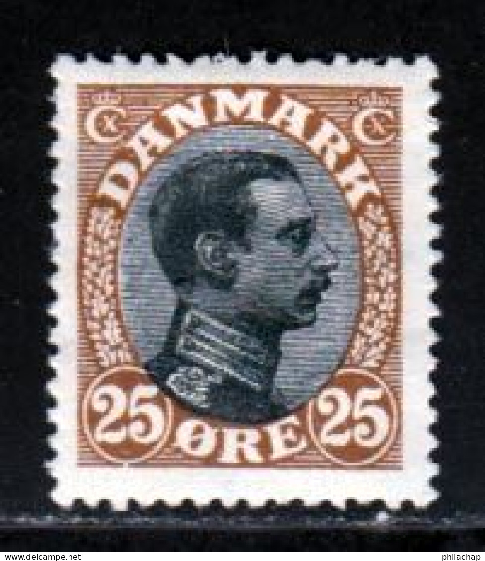 Danemark 1919 Yvert 107 * TB Charniere(s) - Ongebruikt