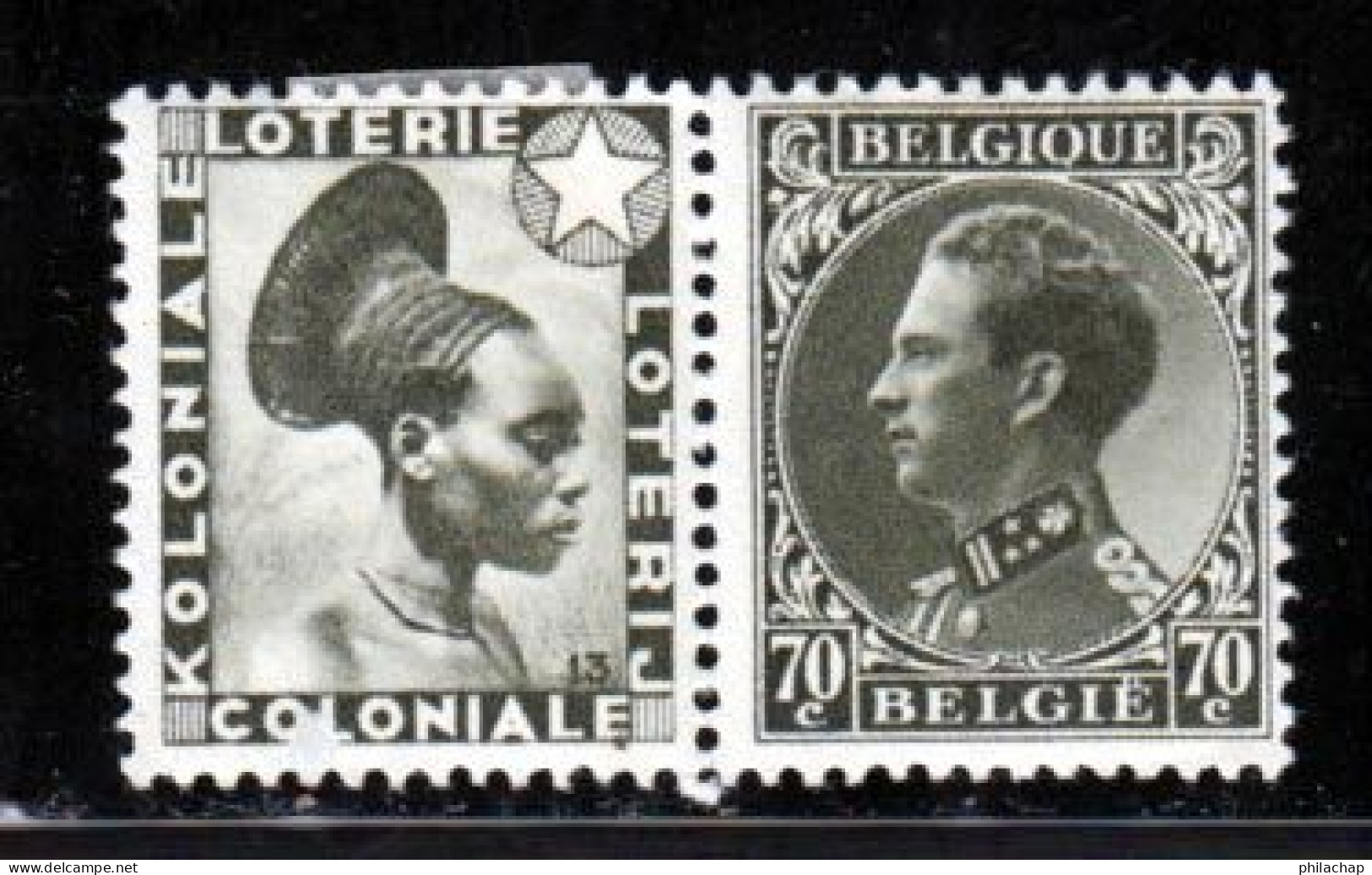 Belgique 1934 Yvert 401 * TB Charniere(s) - 1934-1935 Léopold III