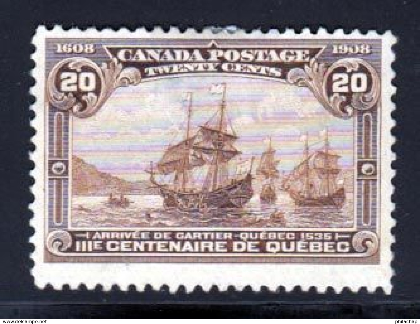 Canada 1908 Yvert 92 (*) B Neuf Sans Gomme - Neufs