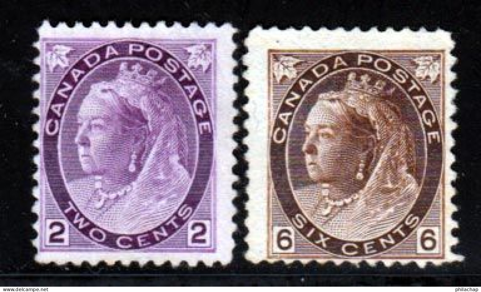 Canada 1898 Yvert 64 - 68 (*) TB Neuf Sans Gomme - Unused Stamps