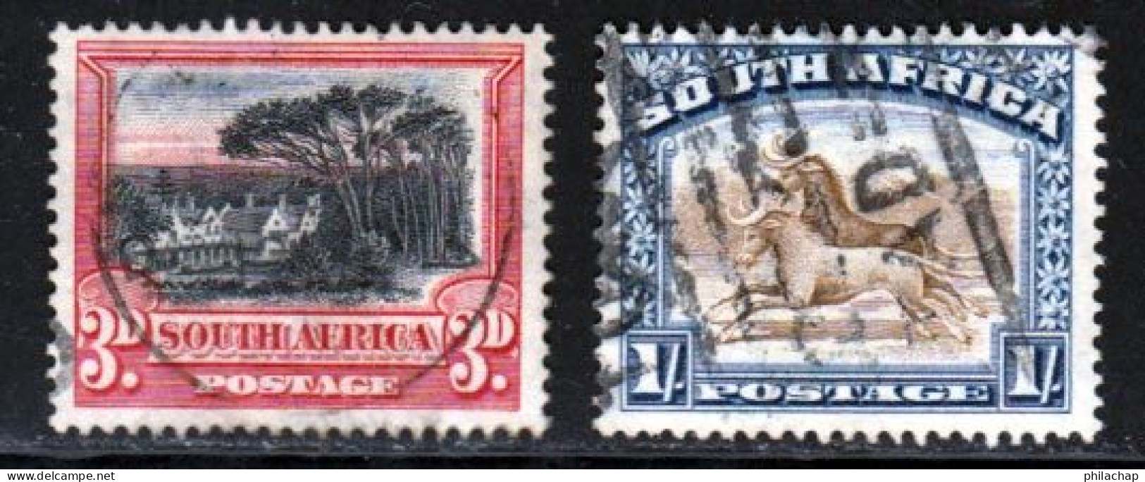 Afrique Du Sud 1927 Yvert 25 - 27 (o) B Oblitere(s) - Used Stamps