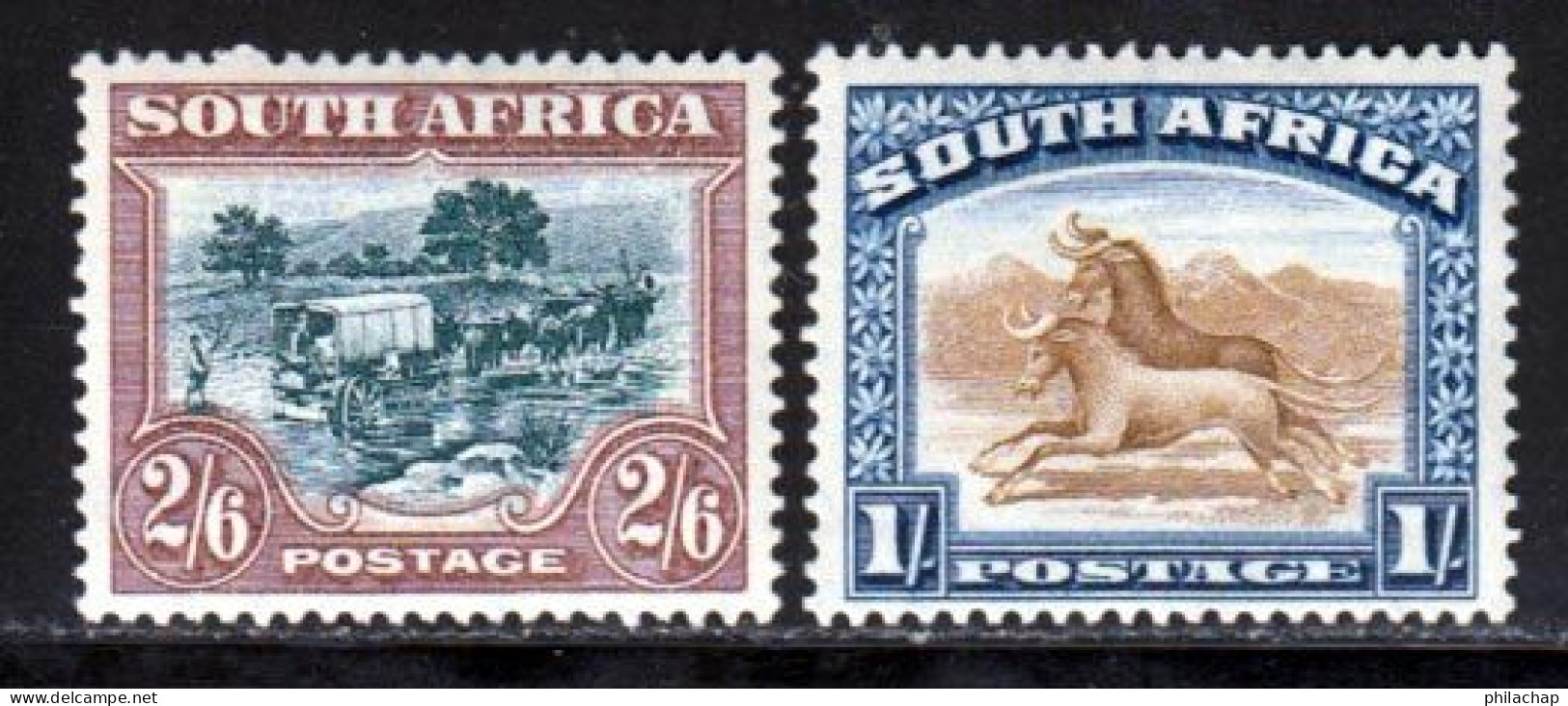 Afrique Du Sud 1927 Yvert 27 / 28 ** TB - Neufs