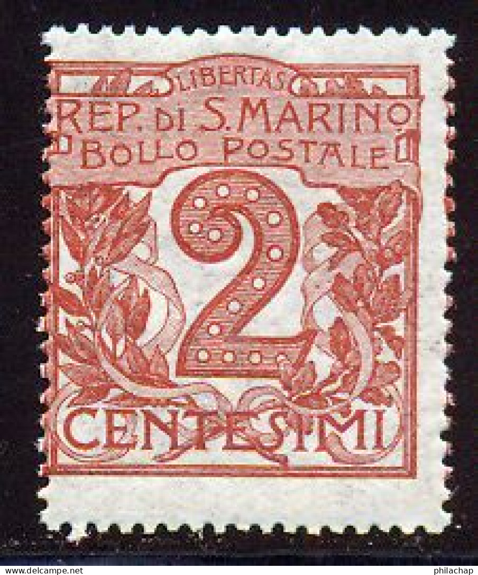 Saint-Marin 1921 Yvert 68 ** TB - Unused Stamps