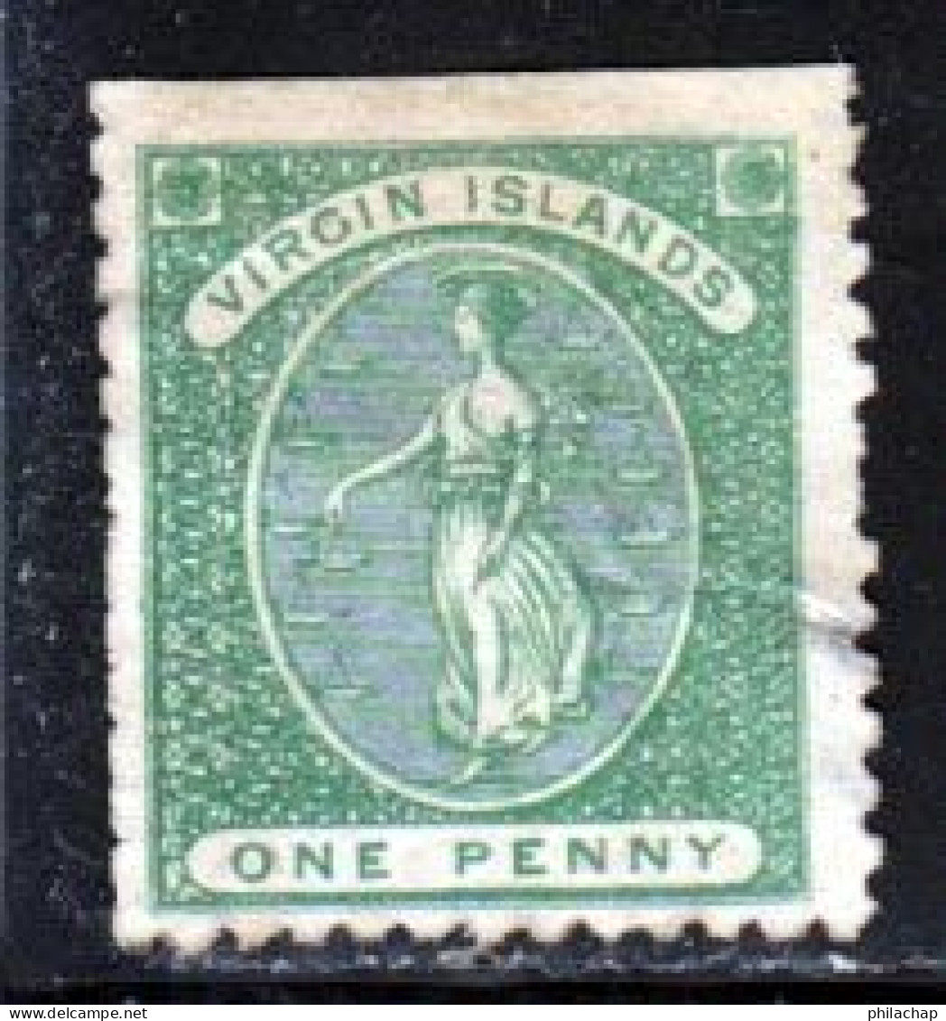 Iles Vierges 1866 Yvert 1 (*) TB Neuf Sans Gomme - British Virgin Islands