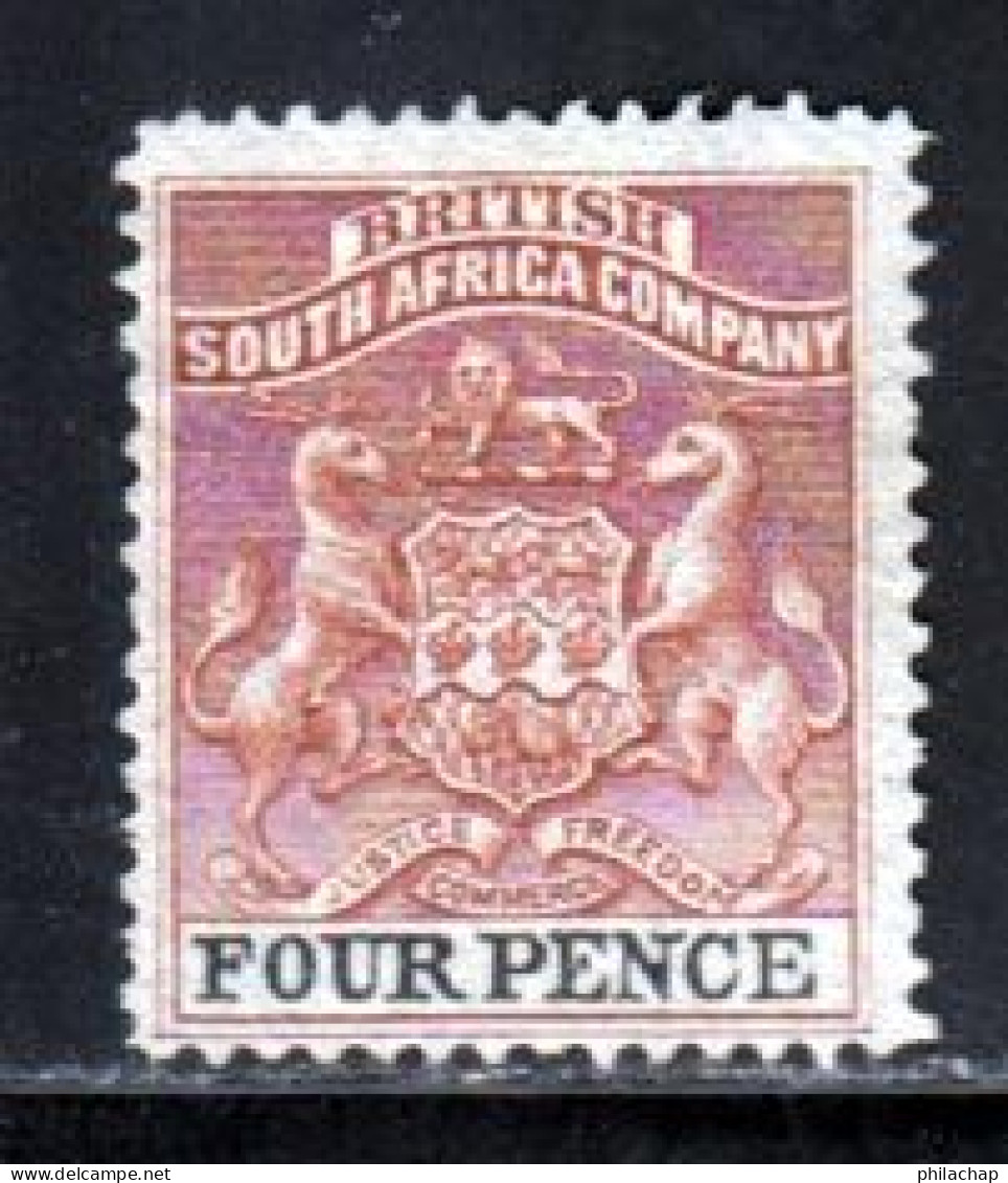 Afrique Du Sud Compagnie 1891 Yvert 19 (*) TB Neuf Sans Gomme - Zonder Classificatie
