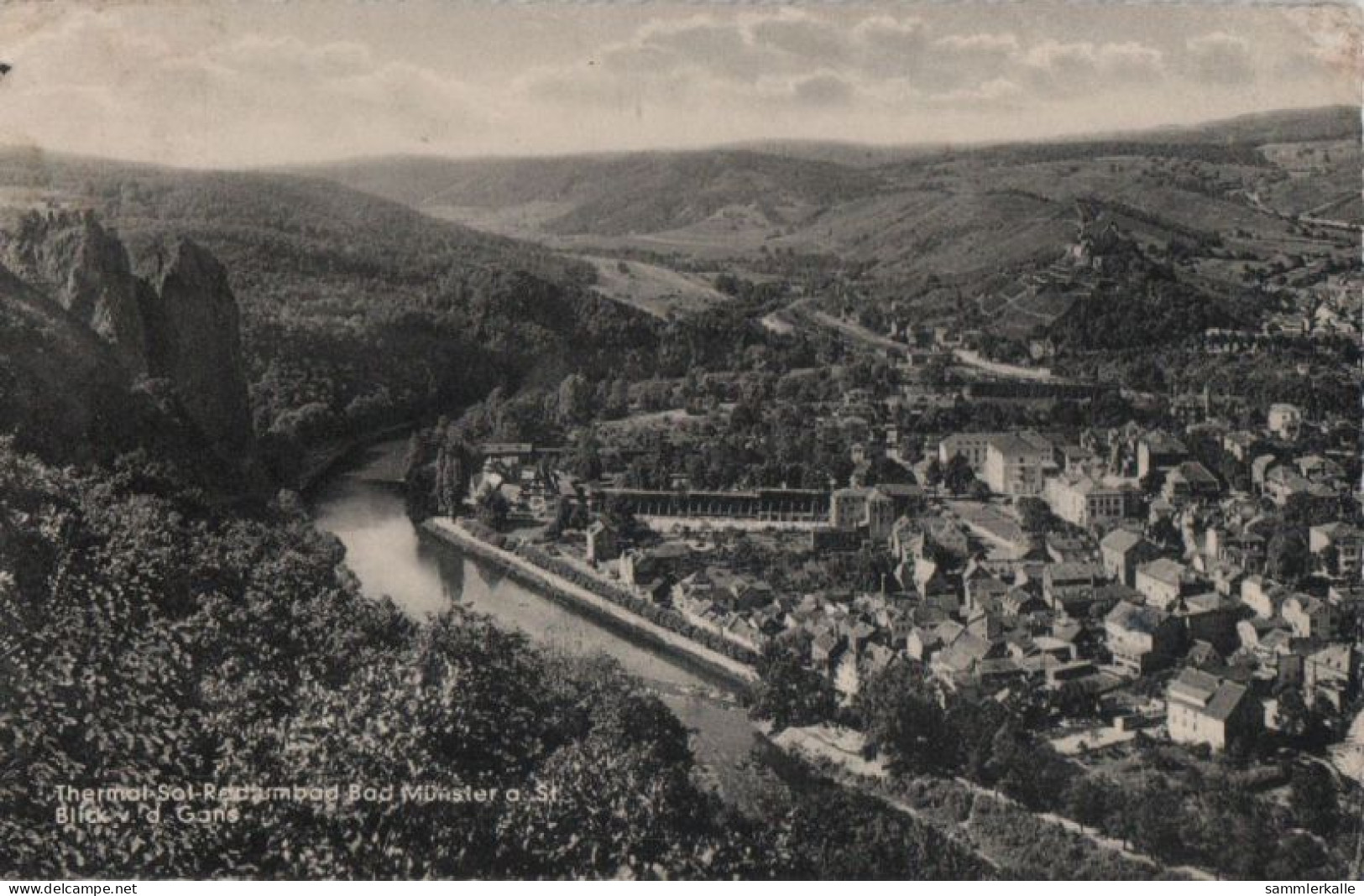 112638 - Bad Münster Am Stein - Blick Von Der Gans - Bad Muenster A. Stein - Ebernburg