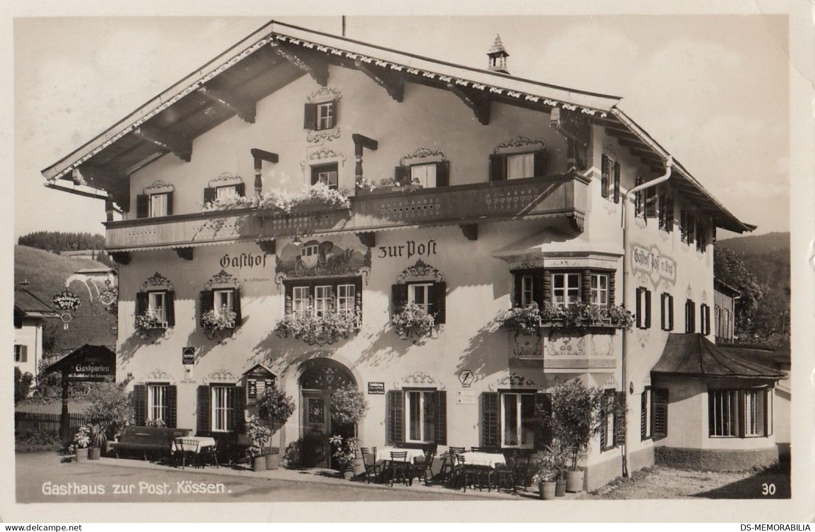 Kossen - Gasthof Zur Post 1939 - Kitzbühel