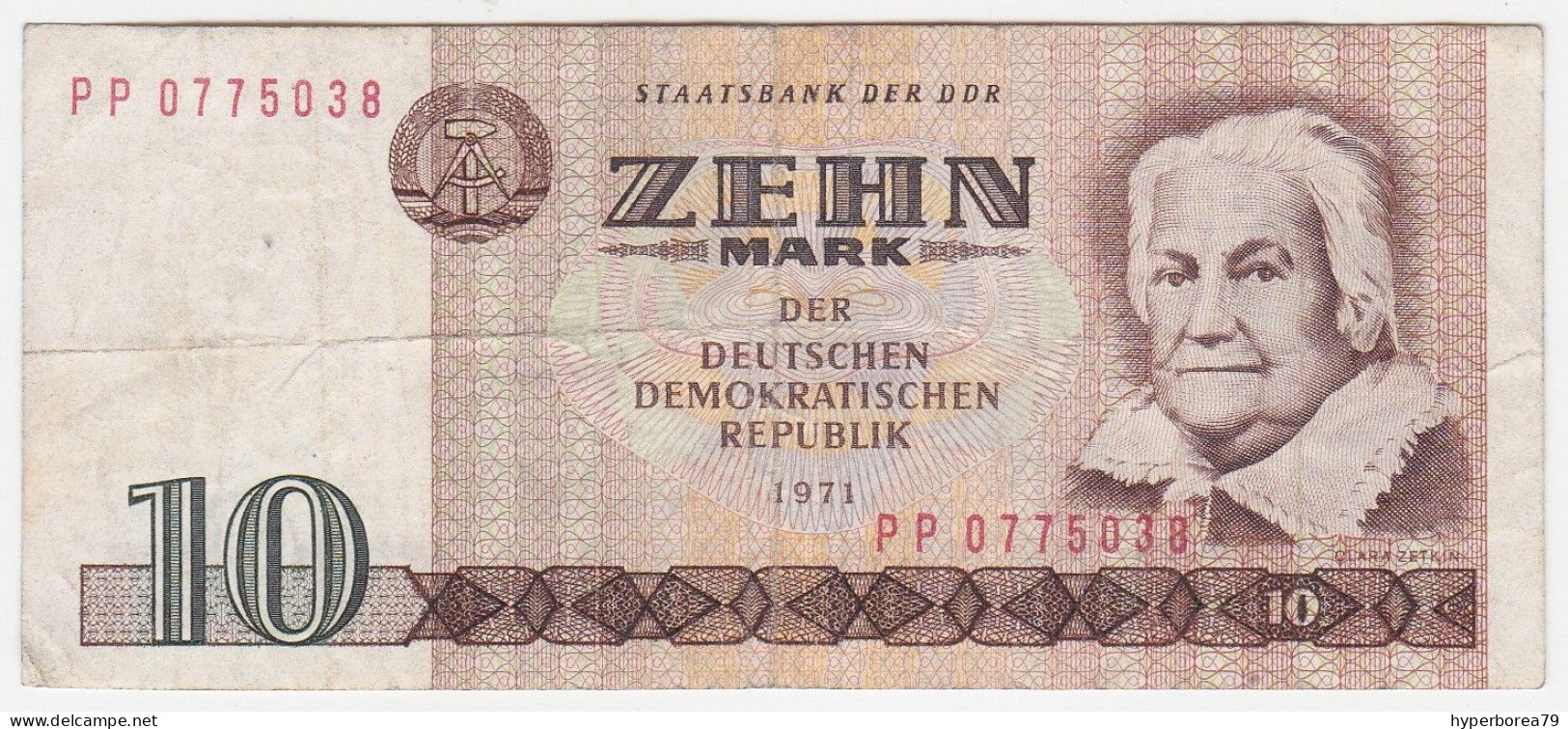 Germany DDR P 28 B - 10 Mark 1971 - Fine+ - 10 Mark