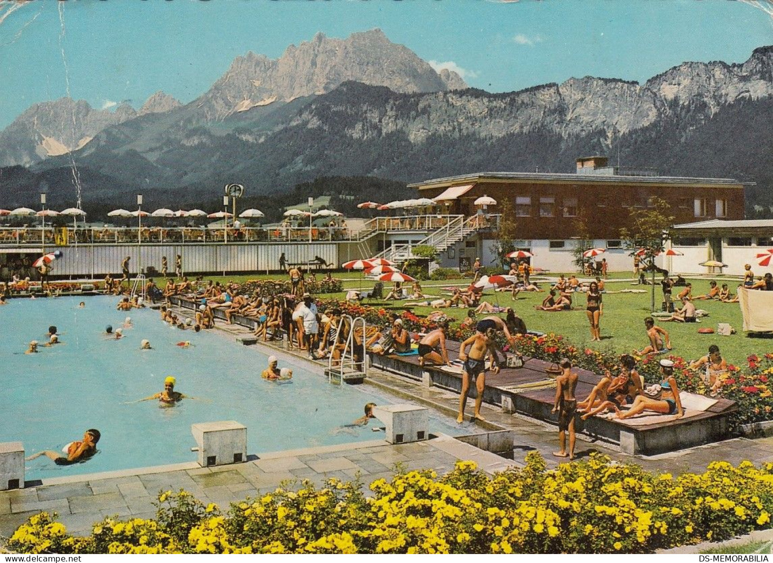 St Johann - Schwimmbad , Restaurant Panorama 1968 - St. Johann In Tirol