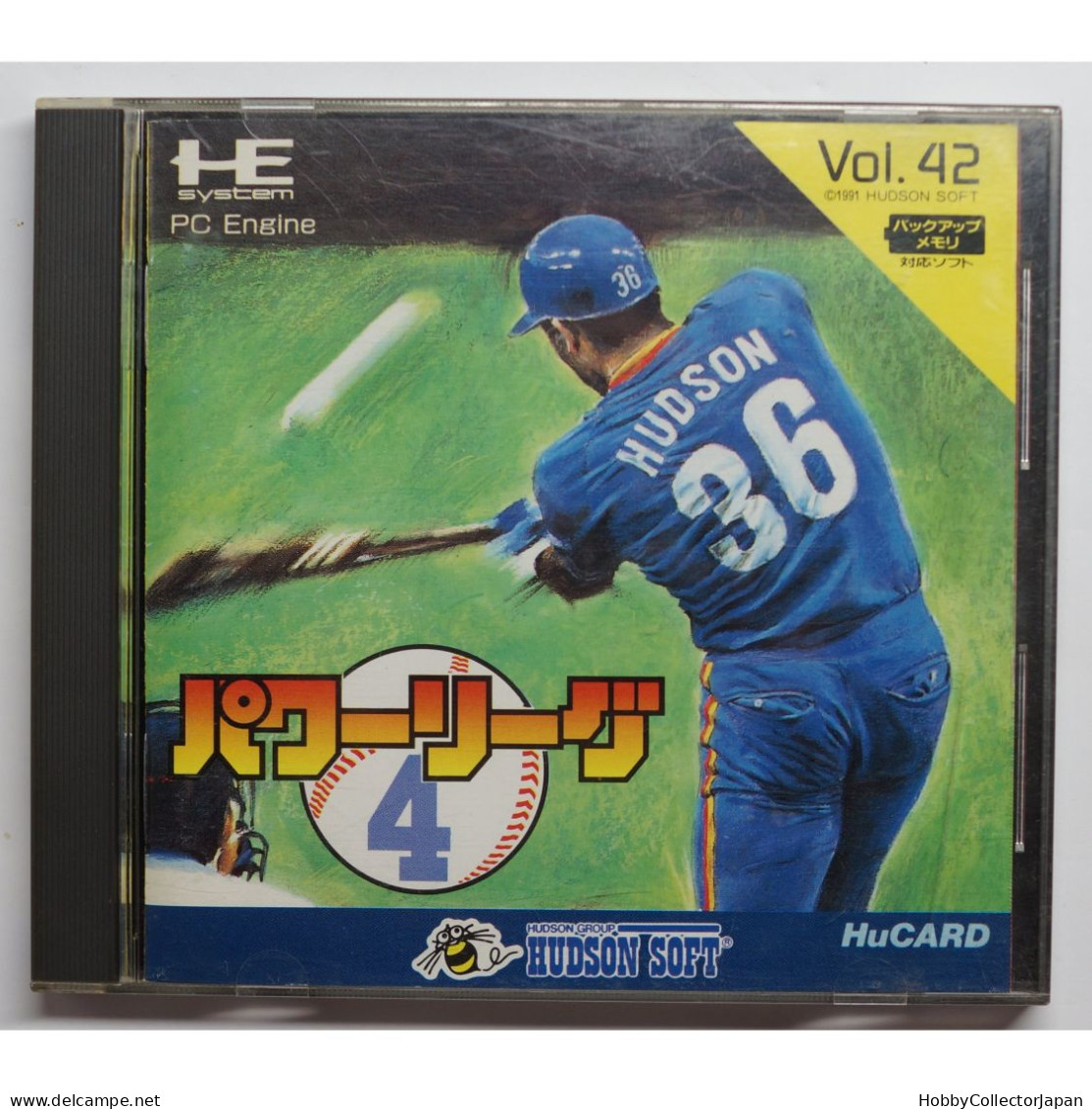 PC Engine Hu Card Game JPN Vol.42 POWER LEAGUE4 4988607200480 - Andere & Zonder Classificatie