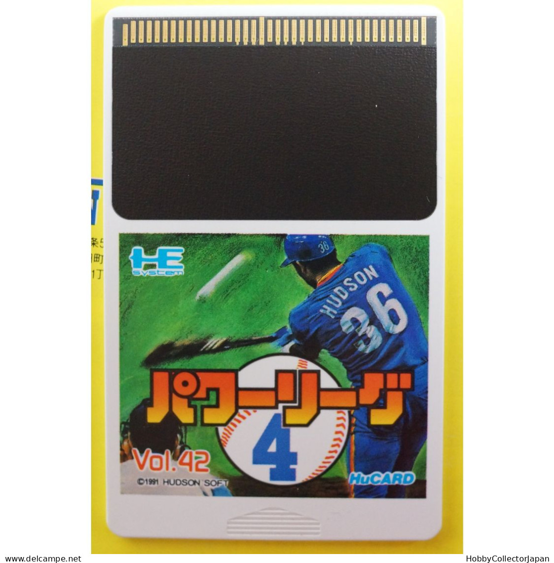 PC Engine Hu Card Game JPN Vol.42 POWER LEAGUE4 4988607200480
