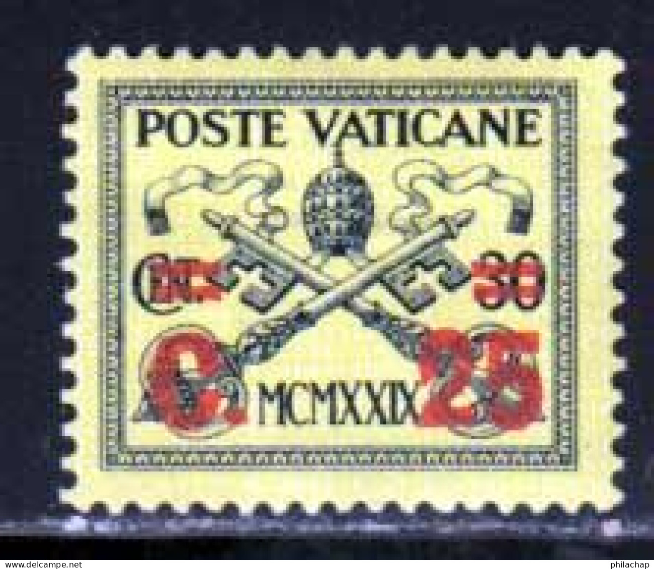 Vatican 1931 Yvert 39 * TB Charniere(s) - Nuovi