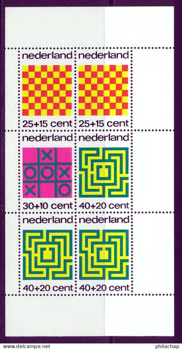 Pays-Bas BF 1973 Yvert 12 ** TB - Blocks & Sheetlets