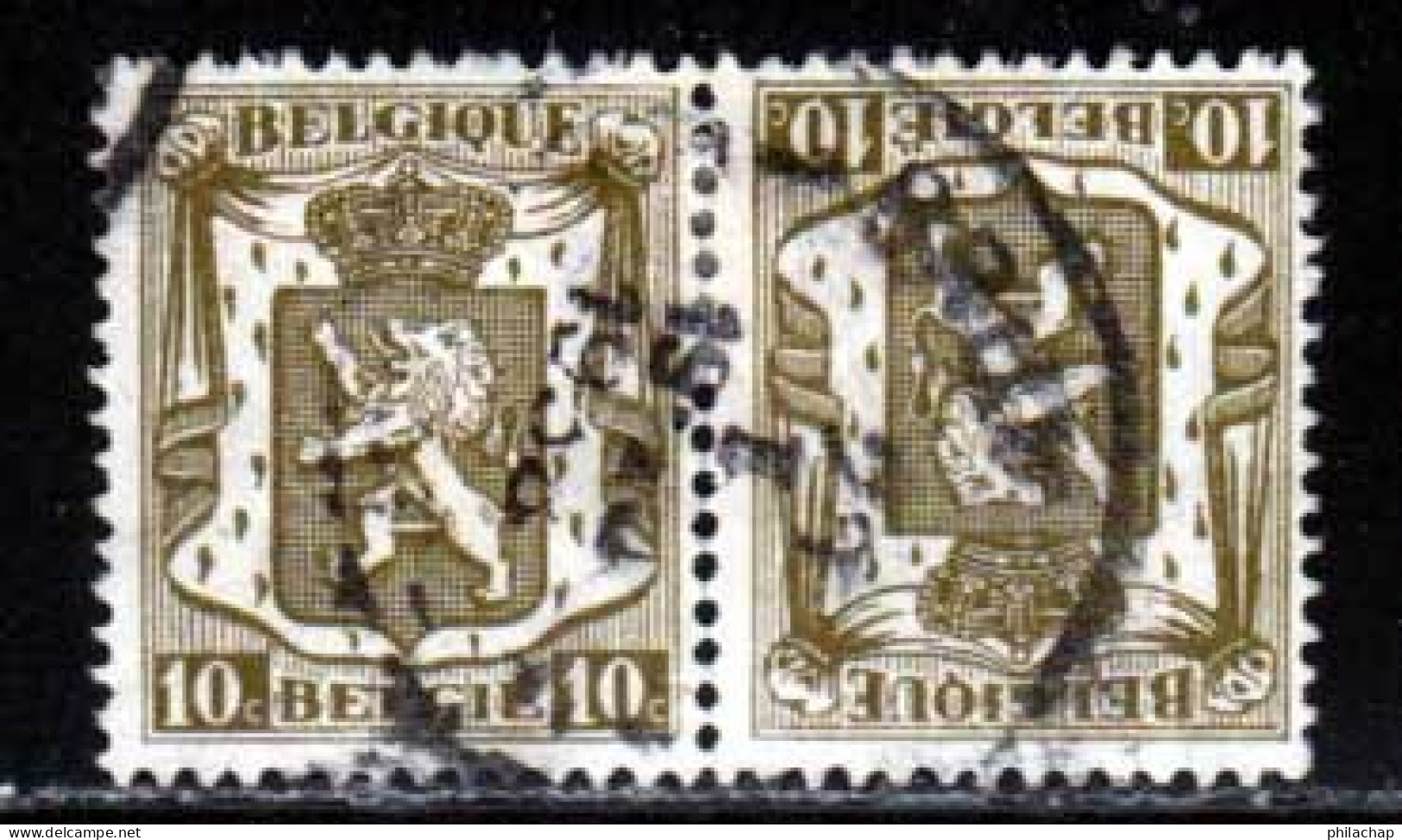 Belgique 1936 Yvert 420a (o) B Oblitere(s) - Oblitérés